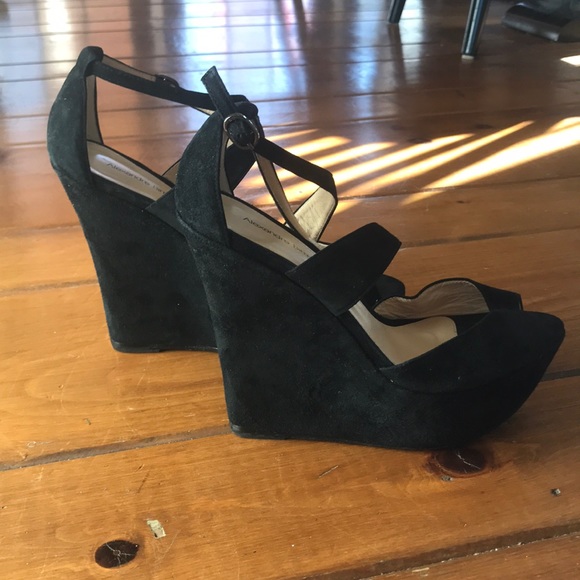 Alexandre Birman black suede wedges - Picture 5 of 7